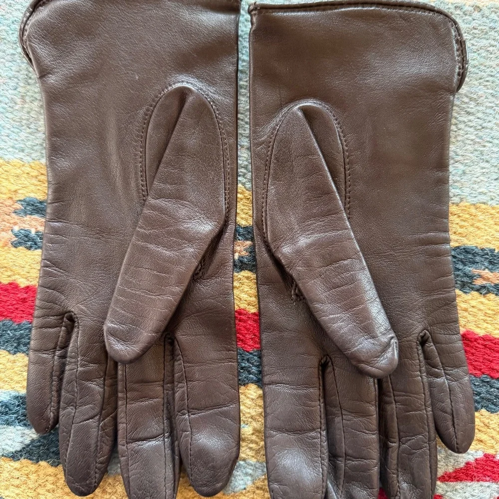Leather gloves - Picture 2 of 3